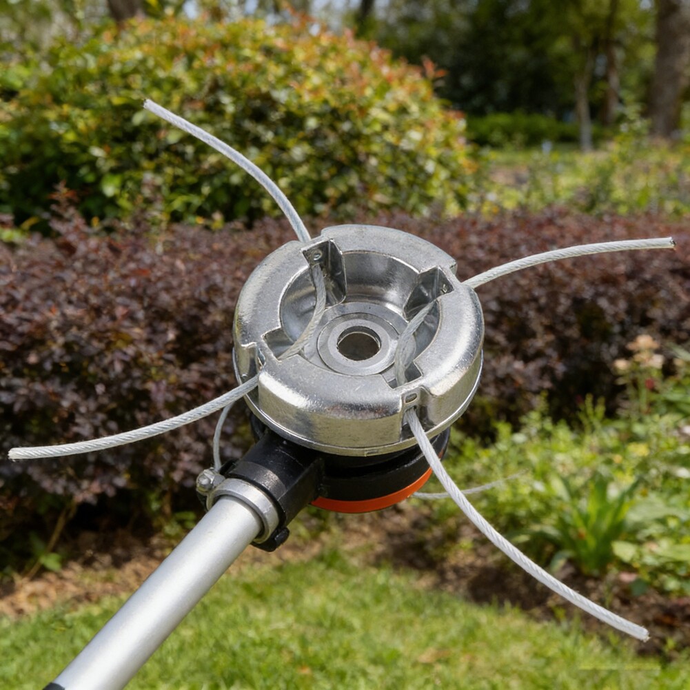 Outdoor Power Line - 1set 8cm Metal Lawn Mower Head