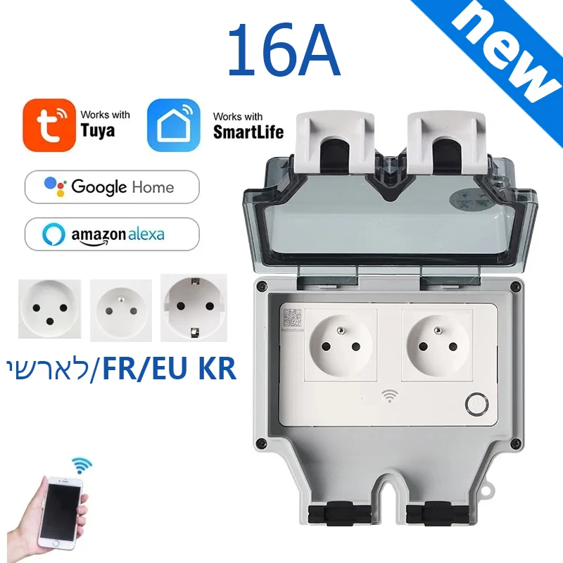 Outdoor Usb Power Strip - Tuya Power Socket IP66 Outdoor EU