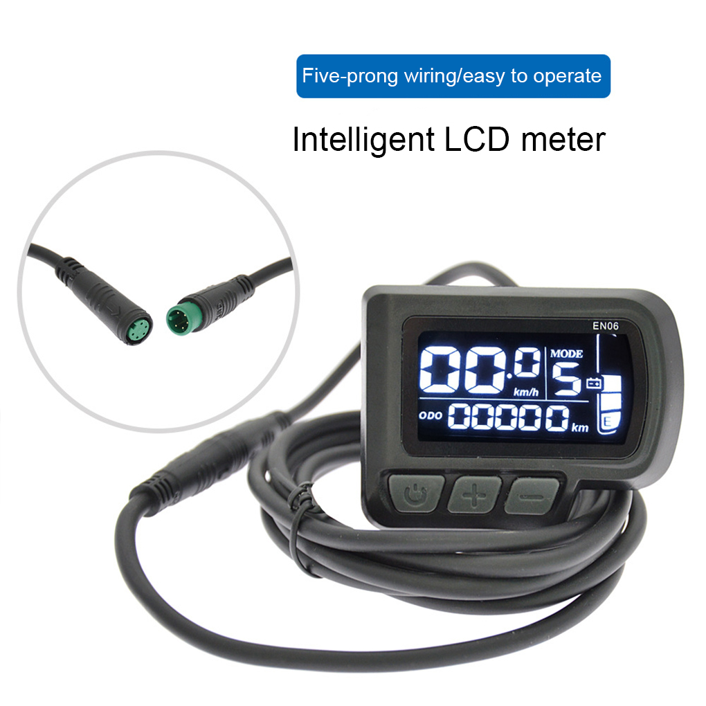 Outdoor Power Meter - EN06 Electric Bike Meter LCD Display