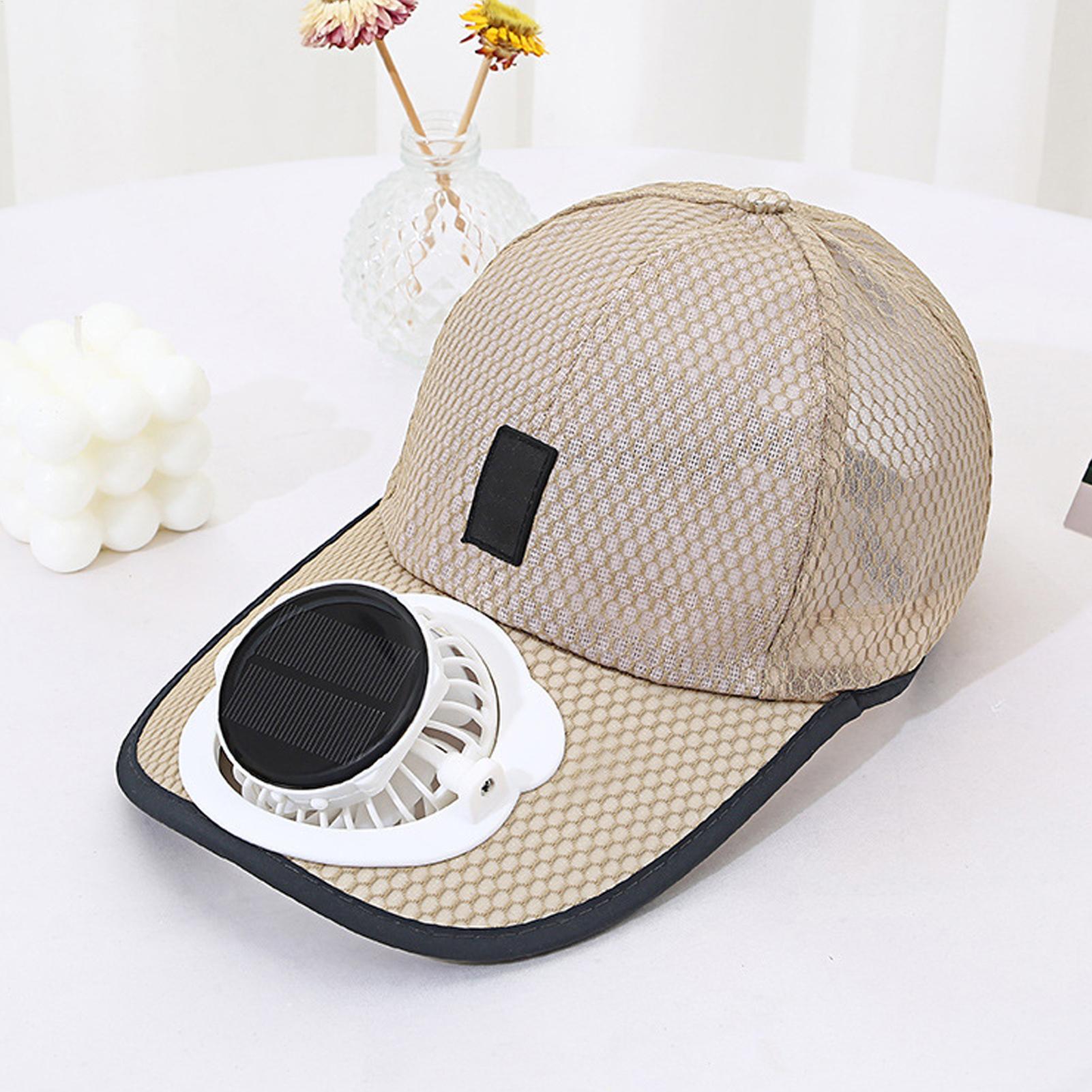 Outdoor Power Block - Breathable Sunhat with Solar Fan Sun