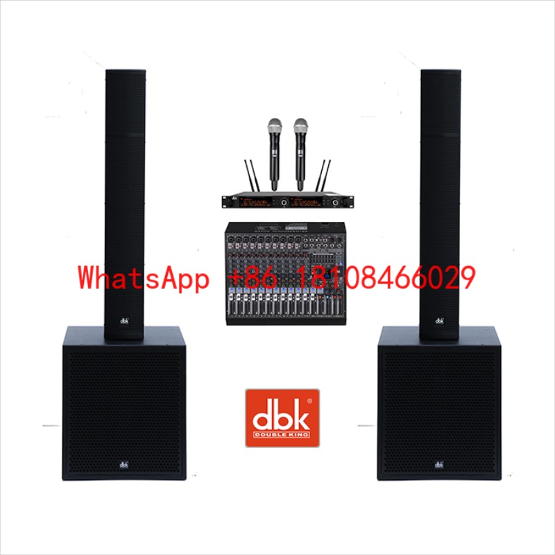Outdoor Power Line - Professional 900W Powered Subwoofer LA System