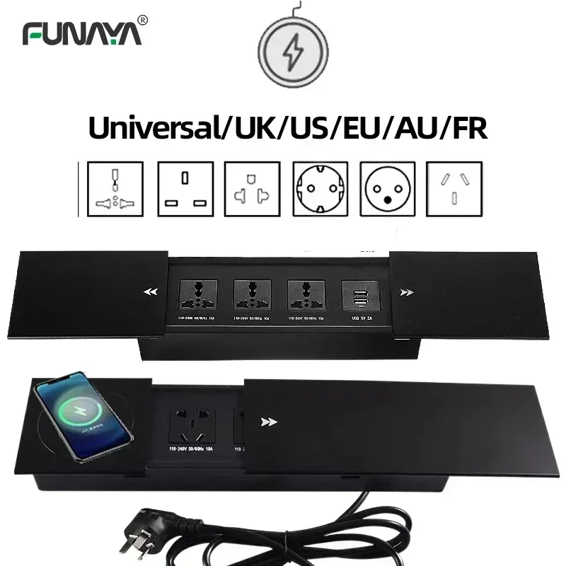 Outdoor Usb Power Strip - Table Hidden Socket Embedded 2 3