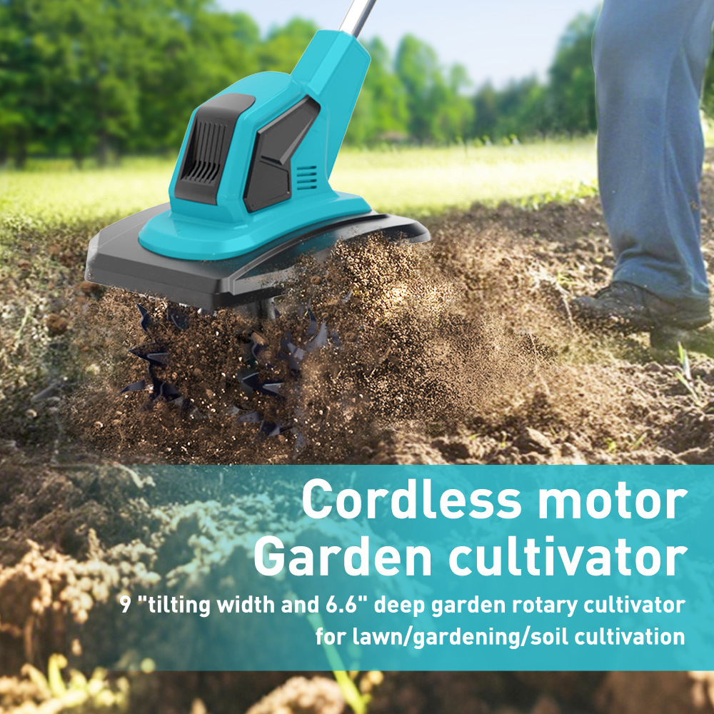 Garden Tiller Mini - 21V Lithium High Power Mini Tiller