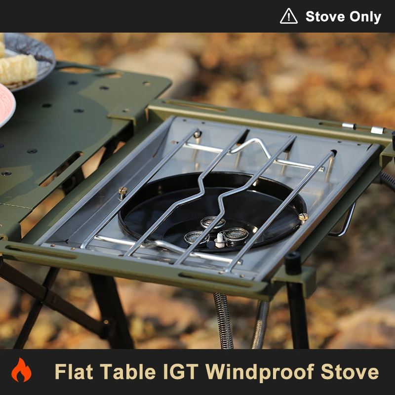 Outdoor Power Grill - Outdoor Sinking IGT Desktop Stove High