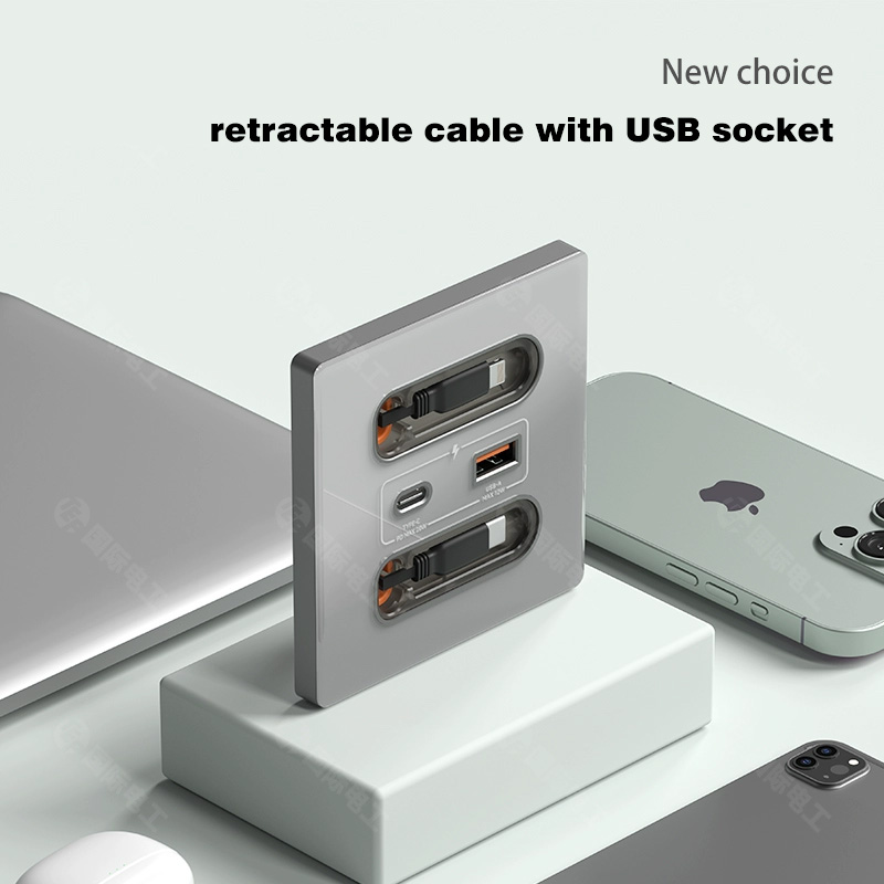 Outdoor Usb Power Strip - Anssin 12w Universal Wall Panel Socket