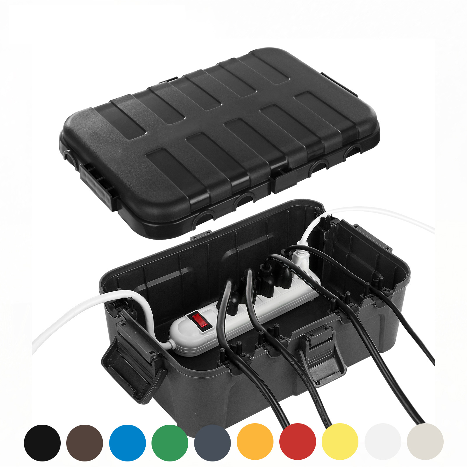 Extension Cord Outdoor - Extra Large Outdoor Electrical Box,Waterproof Extension