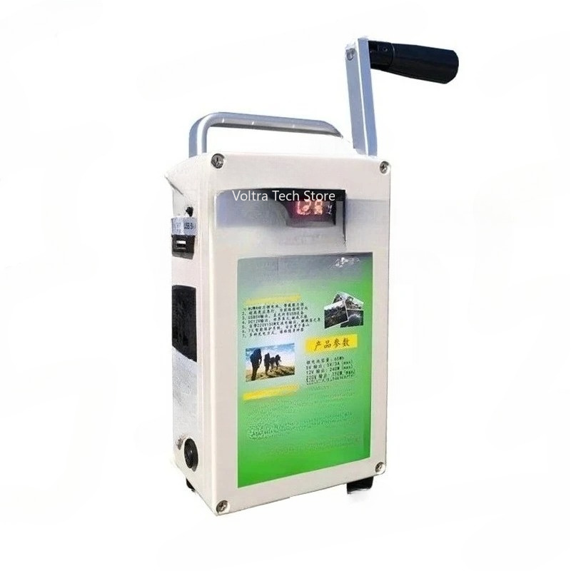 Outdoor Power Generator - Hand Crank Generator Mobile Phone Charging