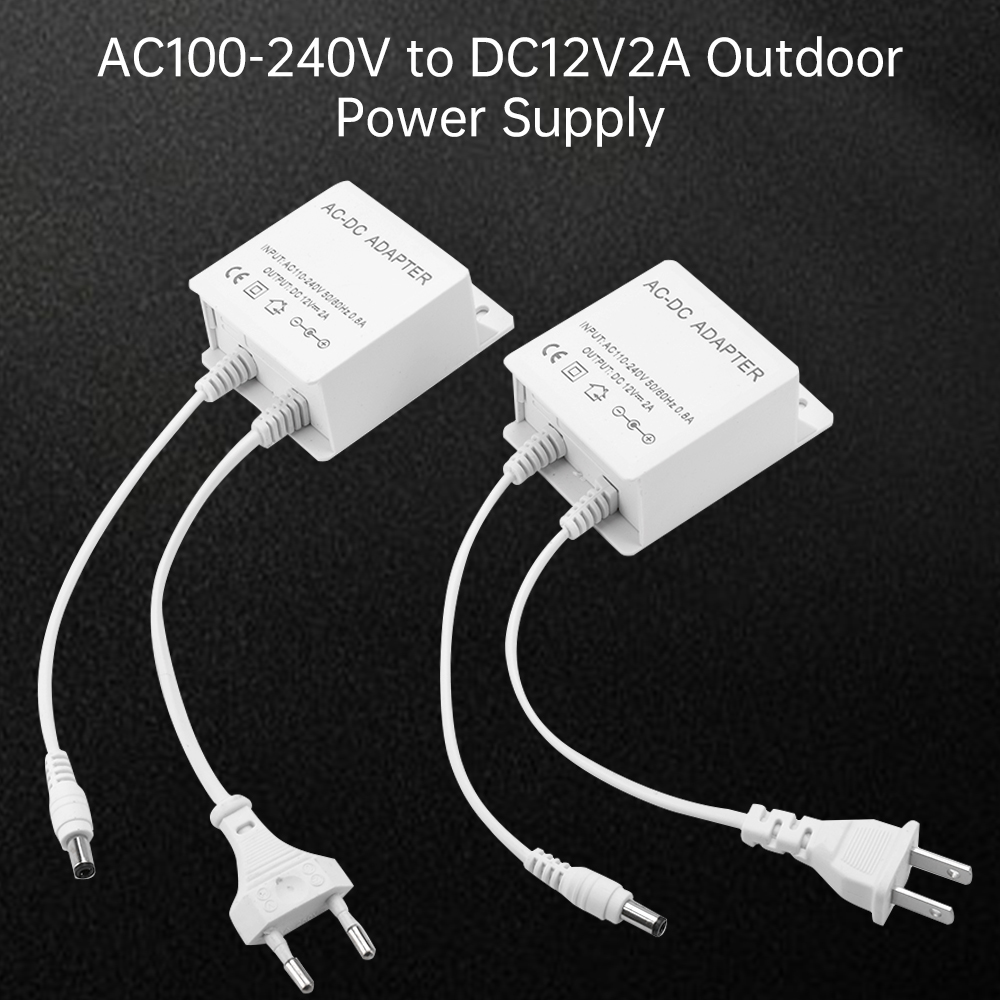DC12V 2A EU Plug Adapter Secur - Outdoor Power Wire ulasan dan harga