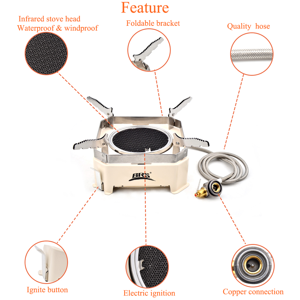 BRS 2200W High-power Infrared  - Outdoor Power Grill ulasan dan harga
