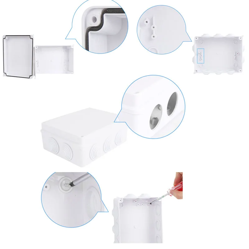 Outdoor waterproof power box A - Outdoor Power Wire ulasan dan harga