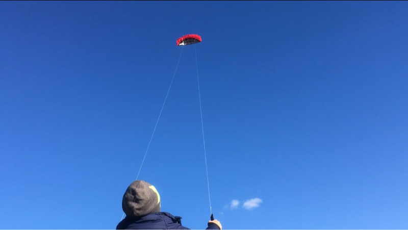 250cm New beginner kitesurf du - Outdoor Power Line ulasan dan harga