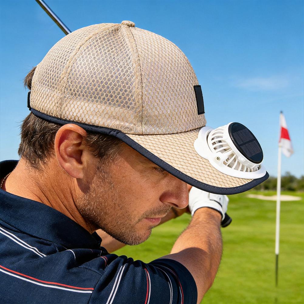 Unisex Solar Powered Fan Hat U - Outdoor Power Block ulasan dan harga