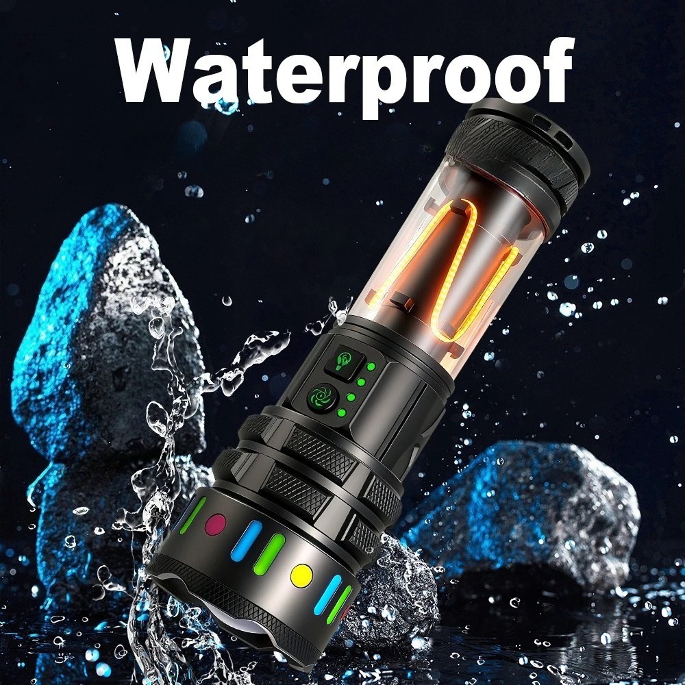 Powerful Ultra Bright LED Flas - Outdoor Power Meter ulasan dan harga