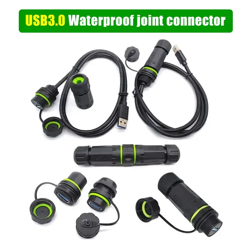 IP68 USB 3.0 Panel Type Plug S - Extension Cord Outdoor ulasan dan harga