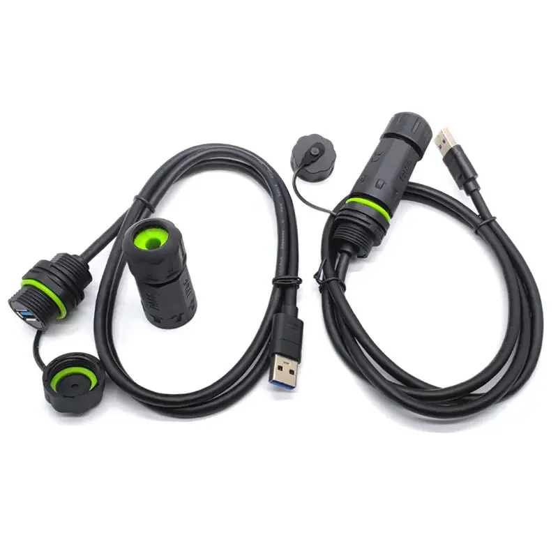 IP68 USB 3.0 Panel Type Plug S - Extension Cord Outdoor ulasan dan harga
