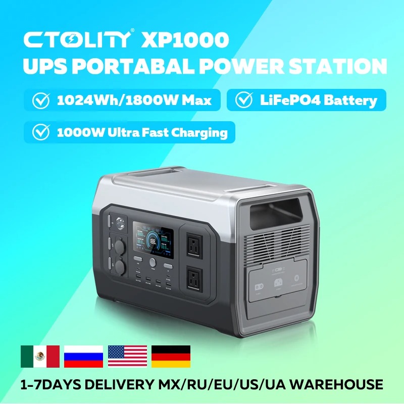 【Best-selling】 CTOLITY XP1000  - Outdoor Power Generator ulasan dan harga