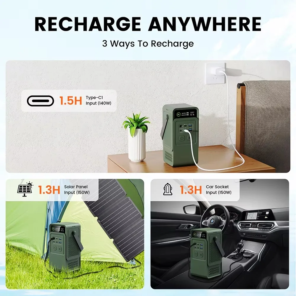 60000mAh 200W 192Wh Camping Po - Outdoor Power Generator ulasan dan harga