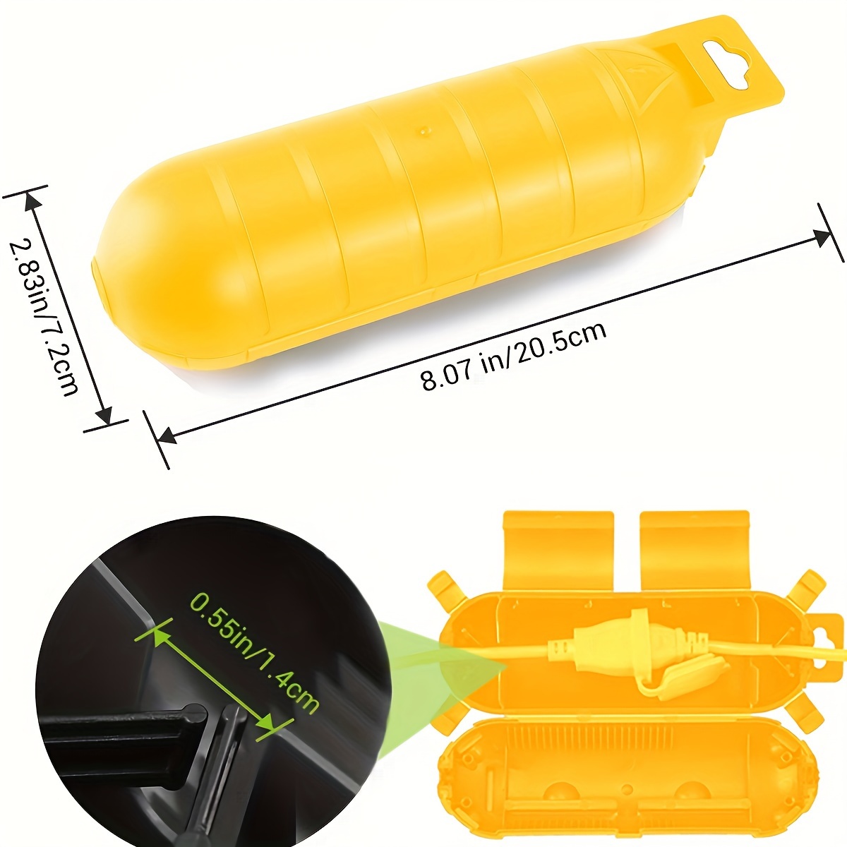 Extension Yellow Cord Safety C - Extension Cord Outdoor ulasan dan harga