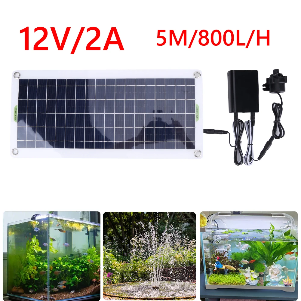 30W 800L/H DC 18V Low Noise Br - Outdoor Power Meter ulasan dan harga