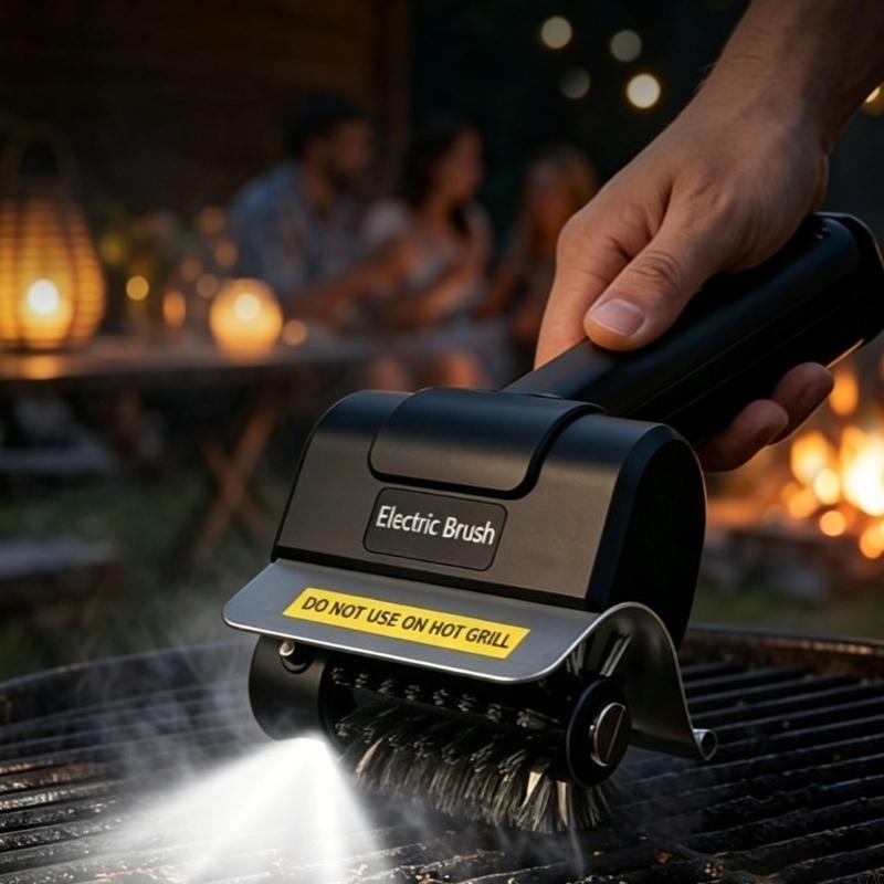 Cordless Power Grill Cleaner W - Outdoor Power Grill ulasan dan harga