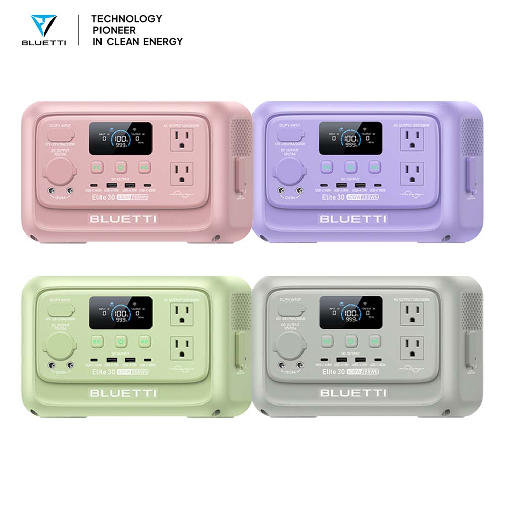 【Renew】BLUETTI Elite 30 V2 Por - Outdoor Power Generator ulasan dan harga