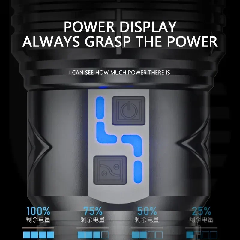 99000000LM Super Bright LED Fl - Outdoor Power Meter ulasan dan harga