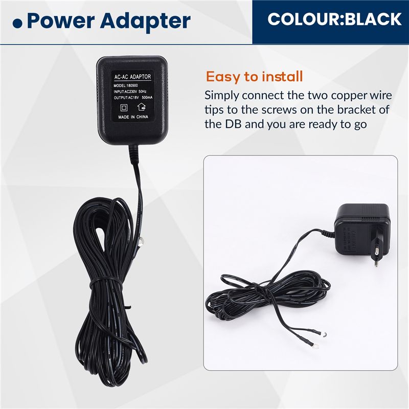 18V 500MA Power Supply Battery - Outdoor Power Adapter Ring ulasan dan harga