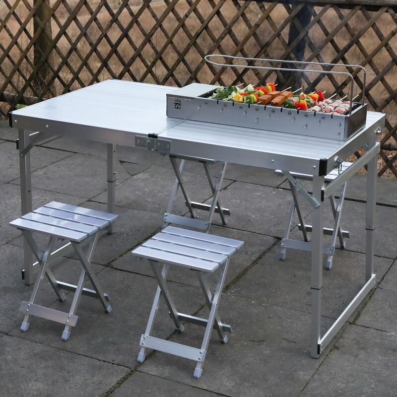 Portable Automatic Rotating BB - Outdoor Power Grill ulasan dan harga