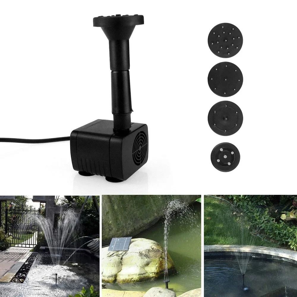 1.4W Mini Solar Fountain Pump  - Panel Power Outdoor ulasan dan harga