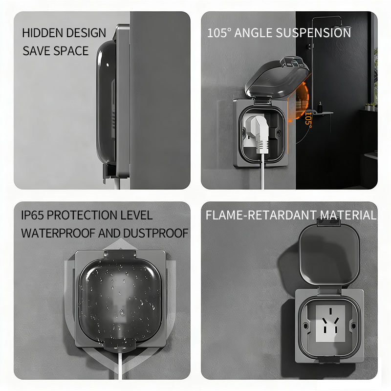 IP65 Waterproof Outdoor Socket - Outdoor Power Usa ulasan dan harga