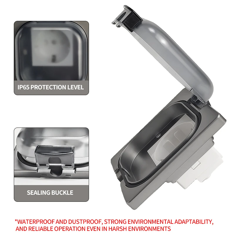 IP65 Waterproof Outdoor Socket - Outdoor Power Usa ulasan dan harga
