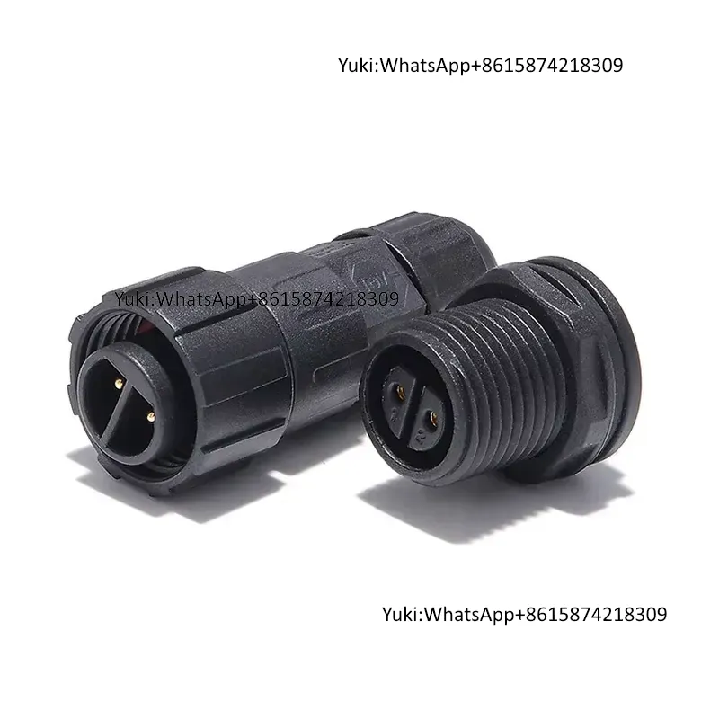 IP68 Waterproof LLT M16 2pin C - Panel Power Outdoor ulasan dan harga