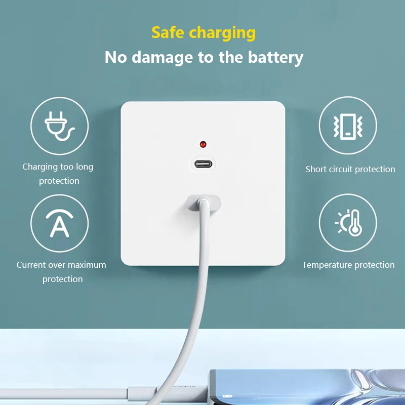 Black Universal Wall USB C Soc - Outdoor Usb Power Strip ulasan dan harga