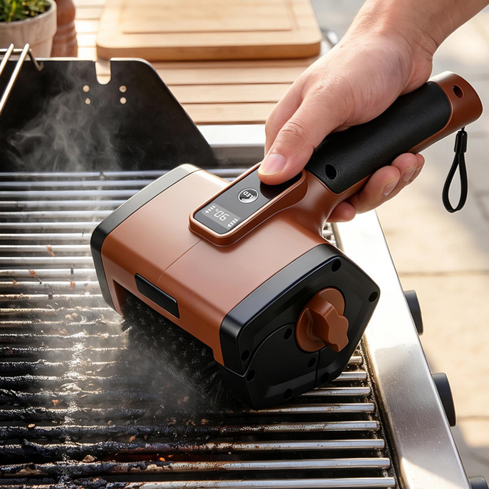 Electric Grill Brush for Outdo - Outdoor Power Brush ulasan dan harga