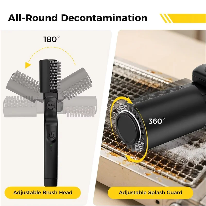 Cordless Rechargeable Electric - Outdoor Power Brush ulasan dan harga