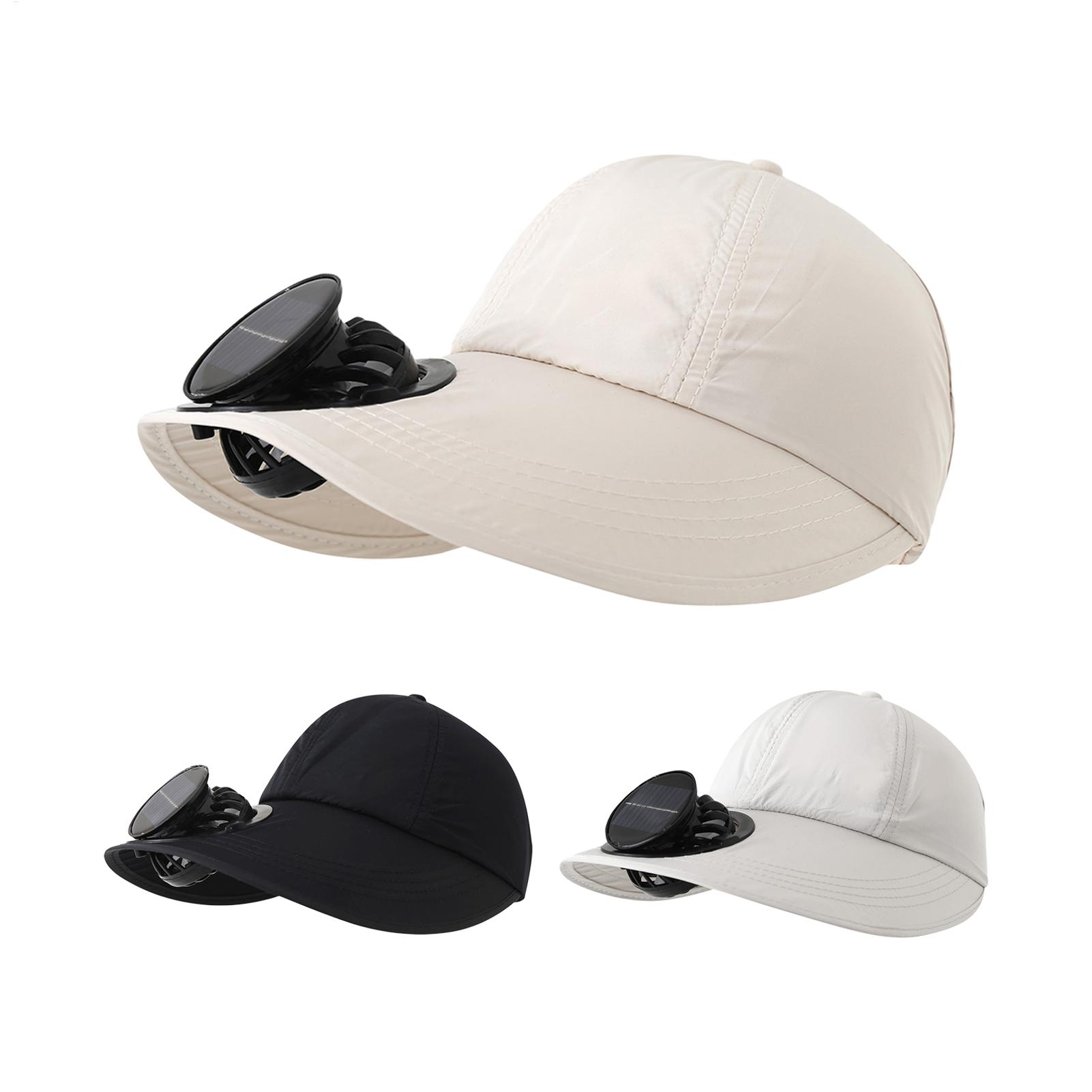 Solar-Powered Charging Fan Cap - Outdoor Power Block ulasan dan harga
