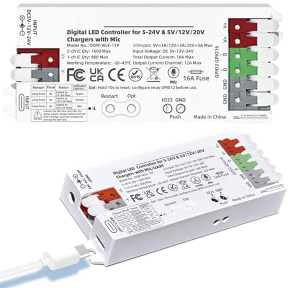USB-C PD LED Strip Controller  - Outdoor Usb Power Strip ulasan dan harga
