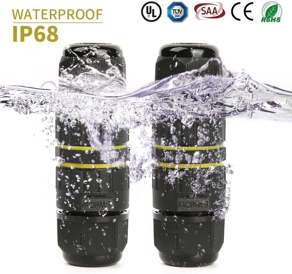 M16 2PIN 3PIN IP68 Waterproof  - Outdoor Power Wire ulasan dan harga