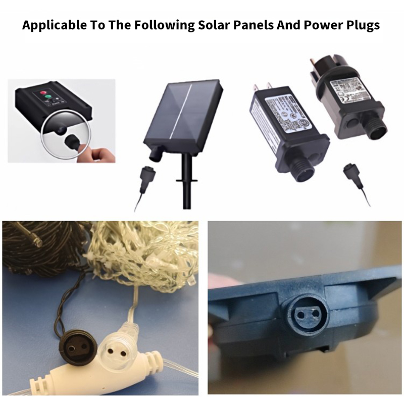 2Pin LED Connector with 25cm W - Extension Cord Outdoor ulasan dan harga