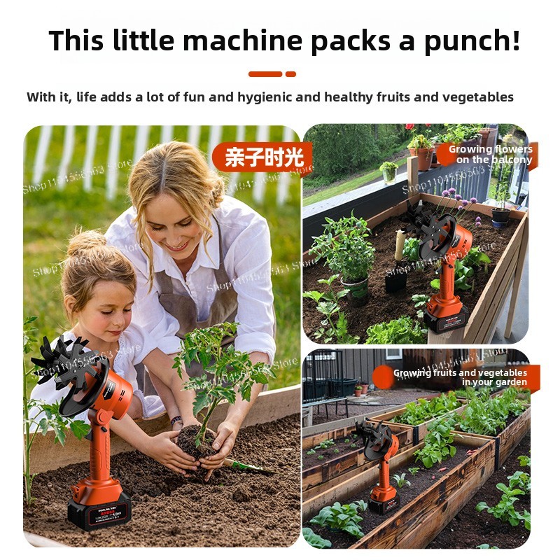Rechargeable Mini Electric Til - Garden Tiller Mini ulasan dan harga