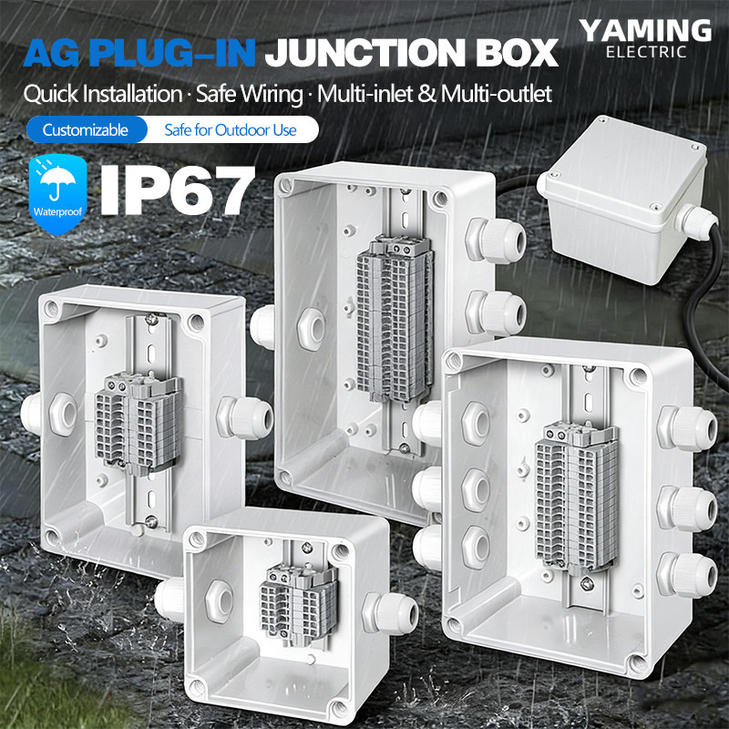 Waterproof Junction Box With P - Outdoor Power Block ulasan dan harga