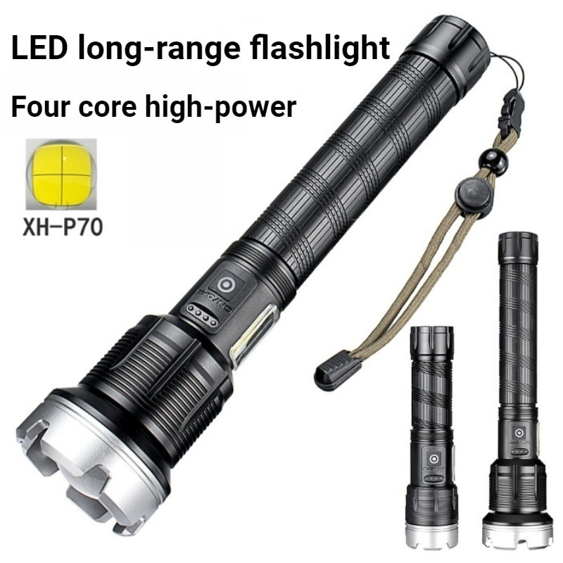 High-power LED Flashlight Tele - Outdoor Power Meter ulasan dan harga