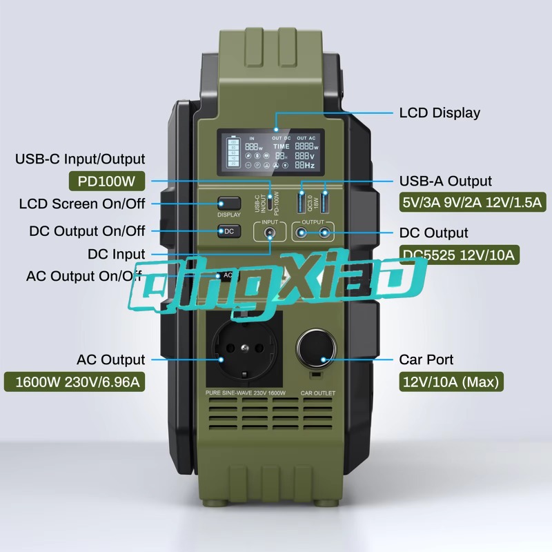 1000W Portable Solar Power Sta - Panel Power Outdoor ulasan dan harga