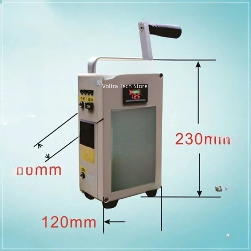 Hand Crank Generator Mobile Ph - Outdoor Power Generator ulasan dan harga