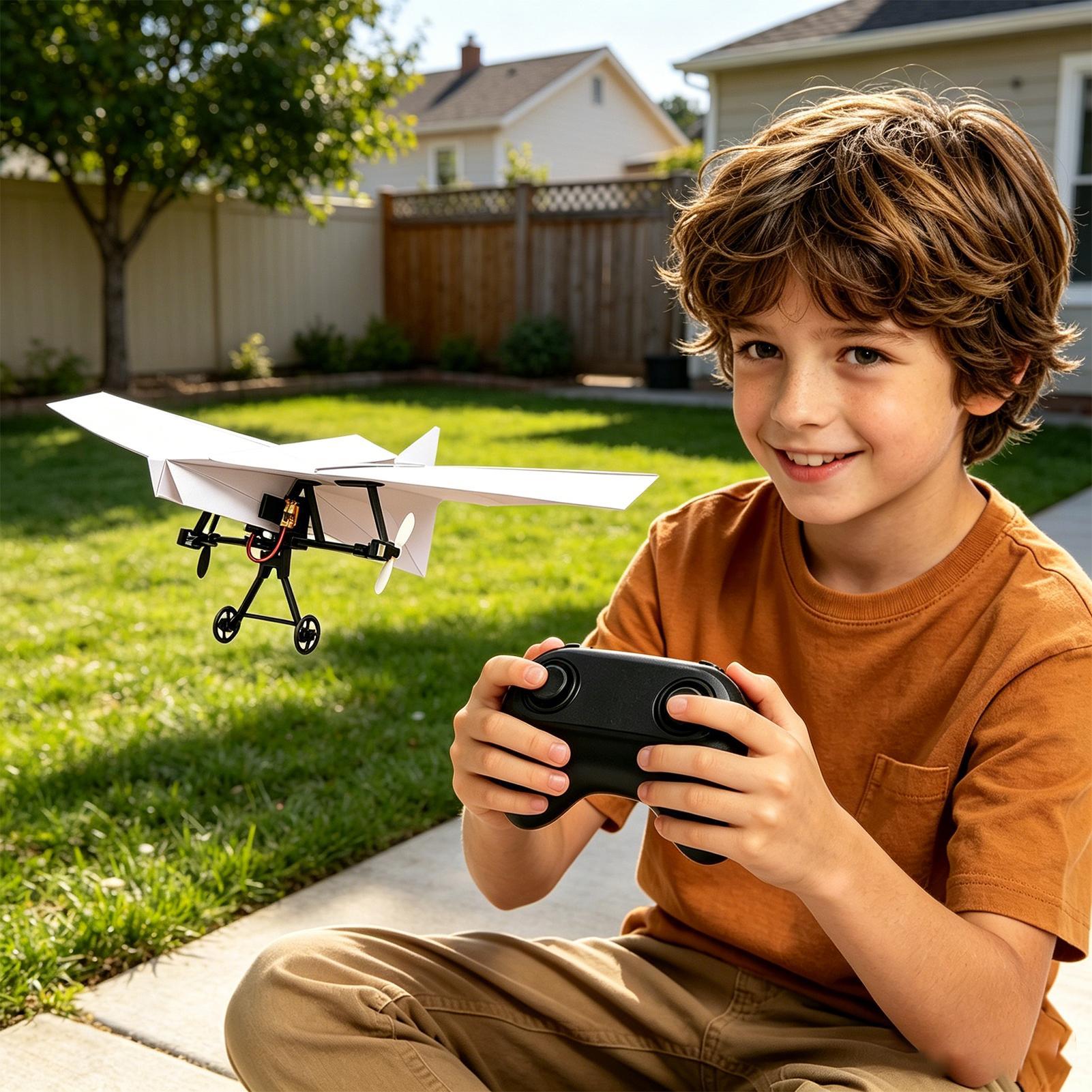 DIY RC Paper Airplane Kit Gard - Outdoor Power Usa ulasan dan harga